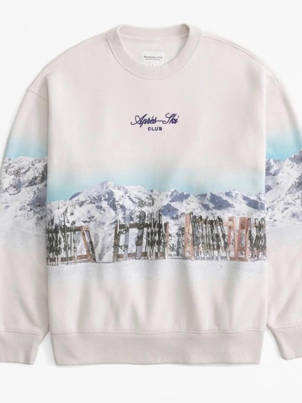 Abercrombie & Fitch Ski Club Graphic Sweatshirt